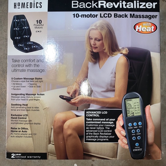Homedics Other Homedics Back Massager 5 Motor Back Massager With